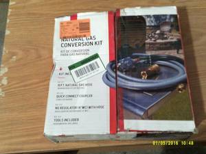 lot 34 image: nexgrill natural gas conversion kit...