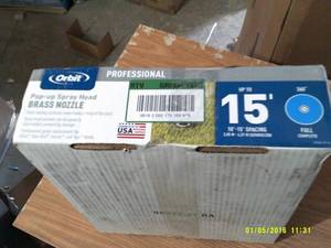 lot 37 image: orbit professional pop up spray hea...
