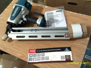 lot 64 image: makita 21 degree 3-12 inch rounded...