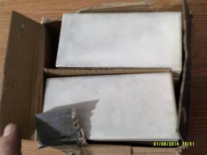 lot 70 image: jeffrey court 3 inch x 6 inch white...