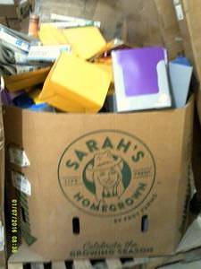 lot 96 image: big pallet box full of file folders...