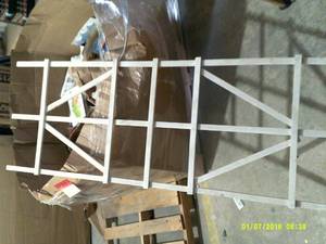 lot 97 image: wood trellis ...