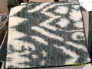lot 98 image: 40 rug and or carpet samples ...