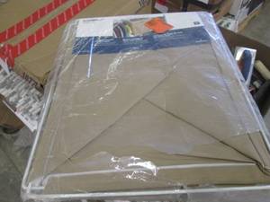 lot 142 image: closet maid fabric hamper with fram...