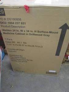 lot 149 image: walden 24 inch x 34 inch surface mo...