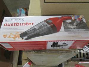 lot 156 image: black and decker dust buster ...