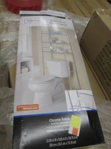 lot 187 image: 3 shelf bathroom space saver ...