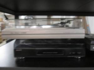 lot 218 image: 3 turn tables ...