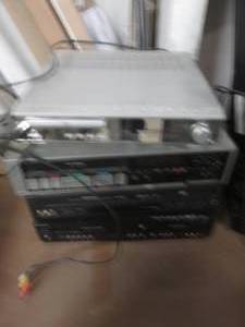 lot 222 image: dvd and vhs players ...