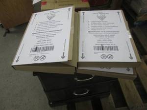 lot 227 image: 4 - 2 packs of R20 face shields ...
