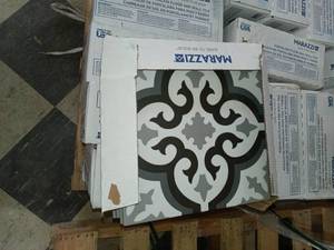 lot 47 image: Modern Renewal Morocco 12 in. x 12 in. Glazed Porcelain Floor and Wall Tile (14.55 sq. ft.  case) by Marazzi- 20 cases