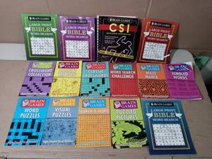 lot 66 image: Mixed lot of Brain Games puzzle books