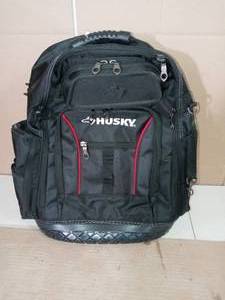 lot 84 image: 16 in. Pro Tool Backpack by Husky- not used