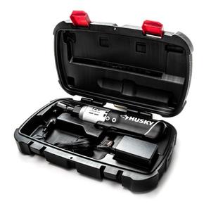 lot 56 image: 38 in. Drive 12-Volt Lithium-Ion Cordless Ratchet by Husky- open box not used