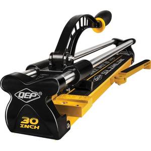 lot 12 image: 30 in. Slimline Professional Tile Cutter by QEP- open box not used
