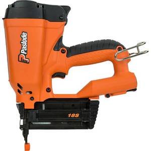 lot 19 image: Cordless 18-Gauge Lithium-Ion Brad Nailer by Paslode- slightly used
