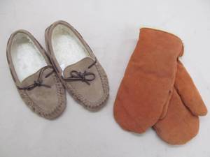 mitts, moccasins