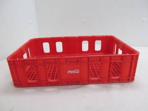 red coke tray
