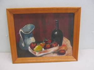 oil on art board