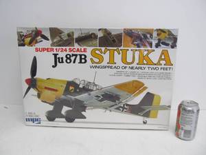 lot 2 image: Vintage MPC Large Stuka Ju 87B Airplane
