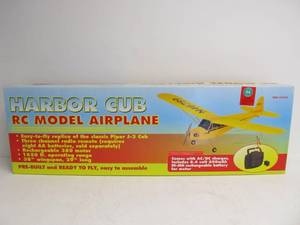 lot 11 image: Large Harbor Cub RC Model Airplane