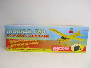 lot 12 image: Large Harbor Cub RC Model Airplane