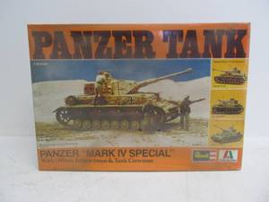 lot 21 image: Vintage Revell Mark IV Special Panzer Tank