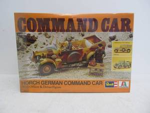 lot 35 image: Vintage Revell Horch German Command Car