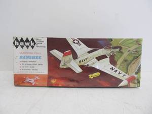 lot 42 image: Vintage Hawk McDonnell F2H-2 Banshee