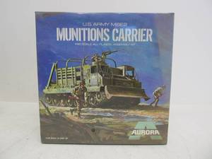 lot 52 image: Vintage Aurora US Army MBE2 Munitions Carrier