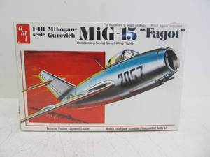 lot 64 image: Vintage AMT Soviet MiG-15