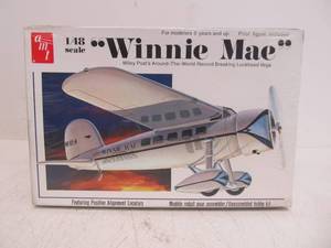 lot 65 image: Vintage AMT Lockheed Vega Winnie Mae