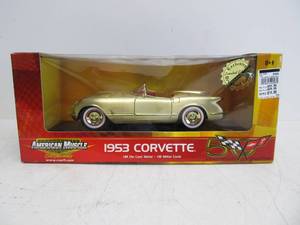 lot 71 image: American Muscle Diecast Metal 1953 Corvette