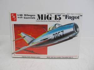 lot 98 image: Vintage AMT Soviet MiG-15
