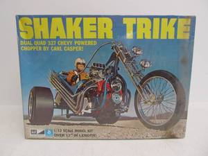 lot 125 image: Vintage MPC General Mills Carl Caspers SHAKER TRIKE Chopper