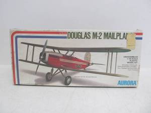 lot 132 image: Vintage Aurora Douglas M-2 Mail Plane
