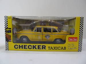 lot 167 image: Sun Star Diecast Metal Checker Taxi Cab