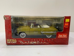 lot 165 image: Sun Star Diecast Metal 1953 Chevrolet Belair Convertible