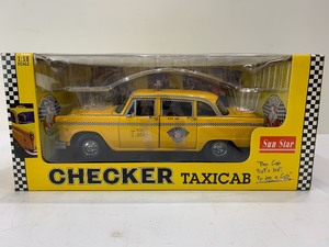 lot 166 image: Sun Star Diecast Metal Checker Taxi Cab