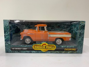 lot 185 image: American Muscle Chevy Cameo Pickup - Orange