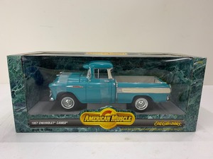 lot 186 image: American Muscle Chevy Cameo Pickup - Blue