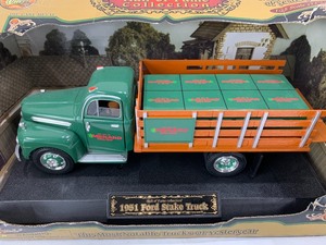 lot 254 image: Diecast Metal Menards 1951 Ford Stake Truck