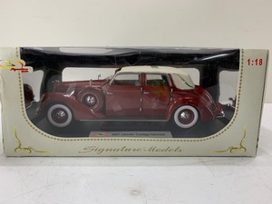 lot 279 image: Signature Models Diecast Metal 1937 Lincoln Touring Cabriolet