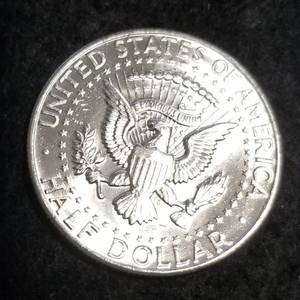 1964 KENNEDY HALF DOLLAR BU-UNC