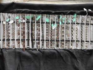lot 8 image: NO RESERVE- 25 Luxury Mens Bracelets- Retail $2000