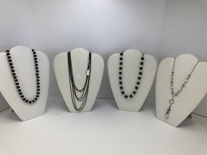 lot 22 image: Various Necklaces & Stands