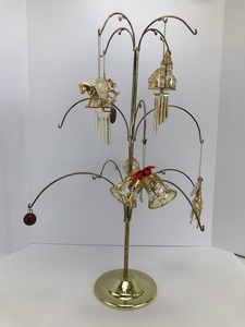 lot 30 image: Luxury Christmas Ornaments  Display