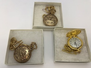 lot 31 image: Unique Pocket Watches (Lot of 3)