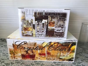 lot 73 image: Fifth Avenue Crystal & Crystal Clear Glassware Sets #2 (Lot of 2)