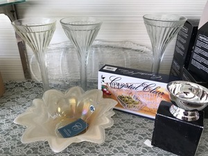 lot 74 image: Crystal and Other Items  (Lot of 7)